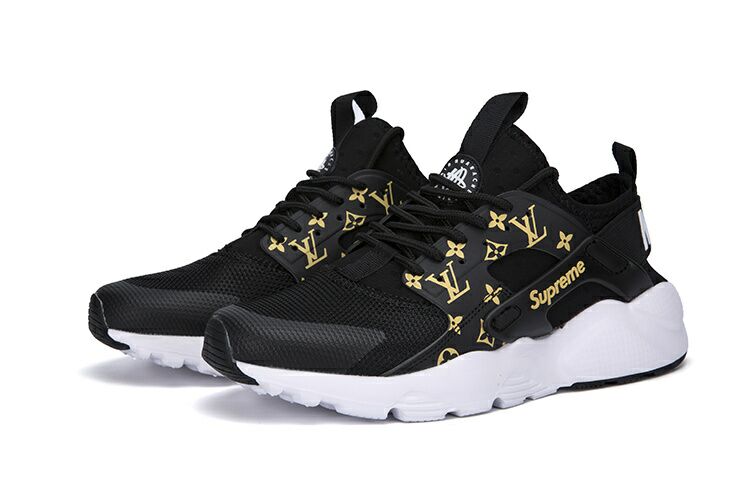 Nike Air Huarache Run Ultra LV Black White For Men